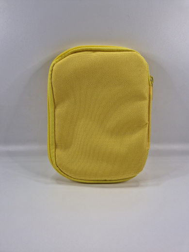 Erste Hilfe Aufbewahrungstasche ohne Inhalt in Gelb