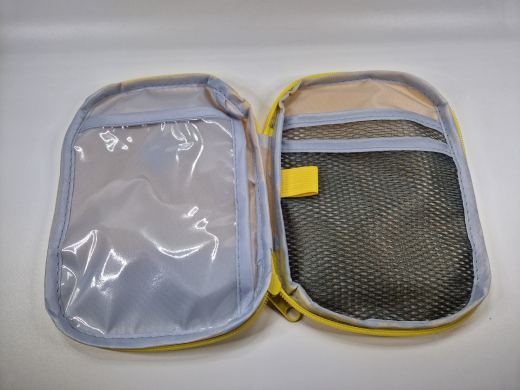 Erste Hilfe Aufbewahrungstasche ohne Inhalt in Gelb