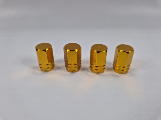 4x verschiedene Farben Aluminium Ventilkappen Ventildeckel Alu Reifen Ventil Pkw Auto KFZ Motorrad Fahrrad Rad