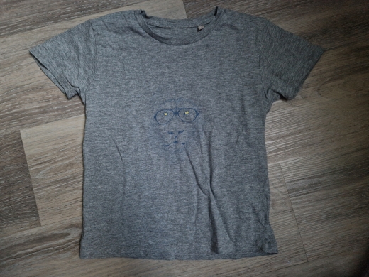 WOOOP Shirt "Cool Lion" Grau Gr. 128