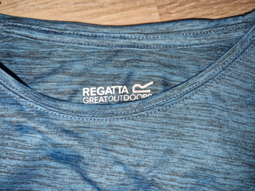 Regatta Funktionsshirt "Fingal" Blau Gr. 104