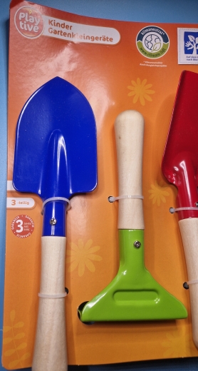 3-teiliges Kinder Gartenkleingeräte Playtive