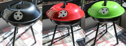 Micro BBQ Kugelgrill – Tischgrill & Campinggrill – 40 × 40 cm