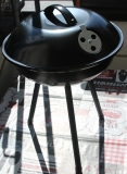 Micro BBQ Kugelgrill – Tischgrill & Campinggrill – 40 × 40 cm