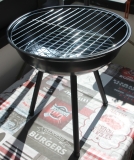 Micro BBQ Kugelgrill – Tischgrill & Campinggrill – 40 × 40 cm
