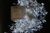 LED Lichtervorhang 477 LEDs – Weiß & Warmweiß – IP44 – Innen & Außen