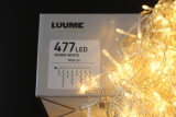 LED Lichtervorhang 477 LEDs – Weiß & Warmweiß – IP44 – Innen & Außen